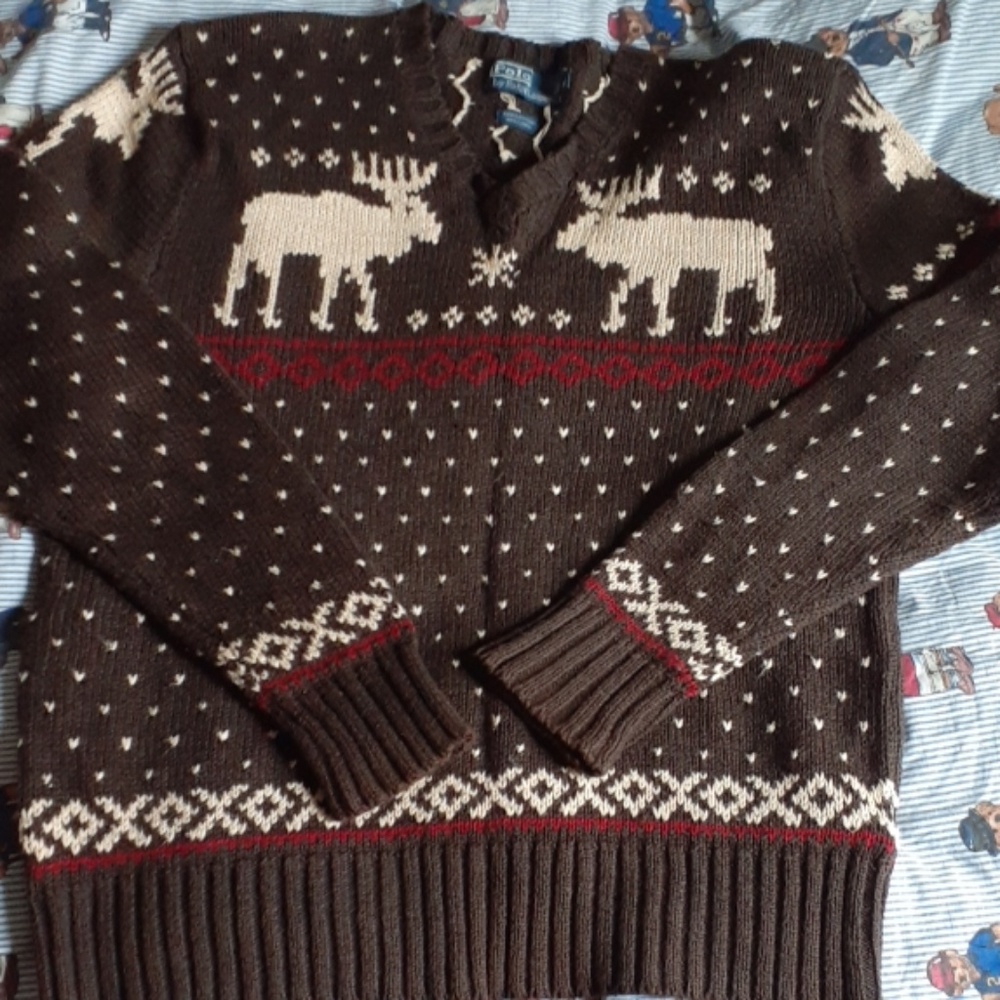 Polo Ralph Lauren 'Moose' Knit XL